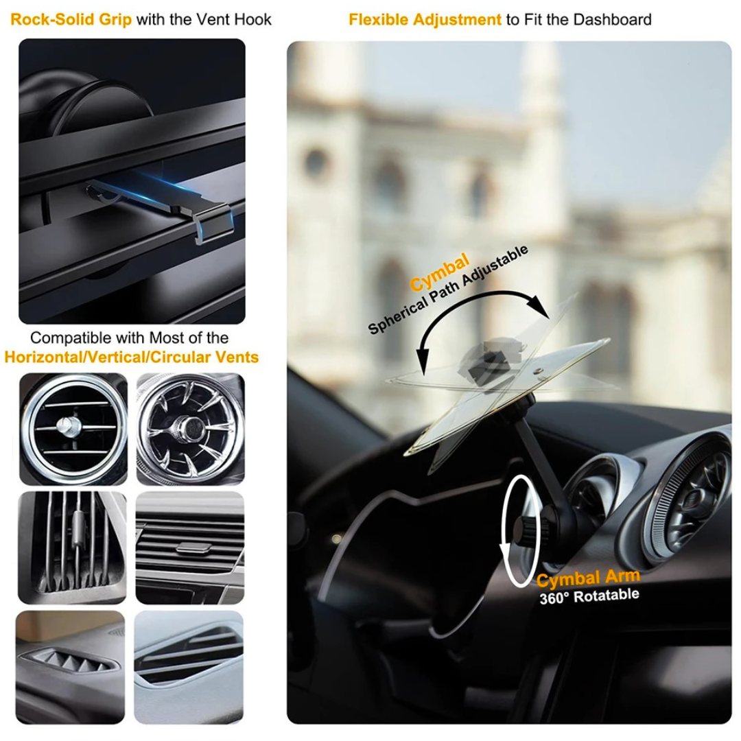 Mini Drum Cymbal for Car