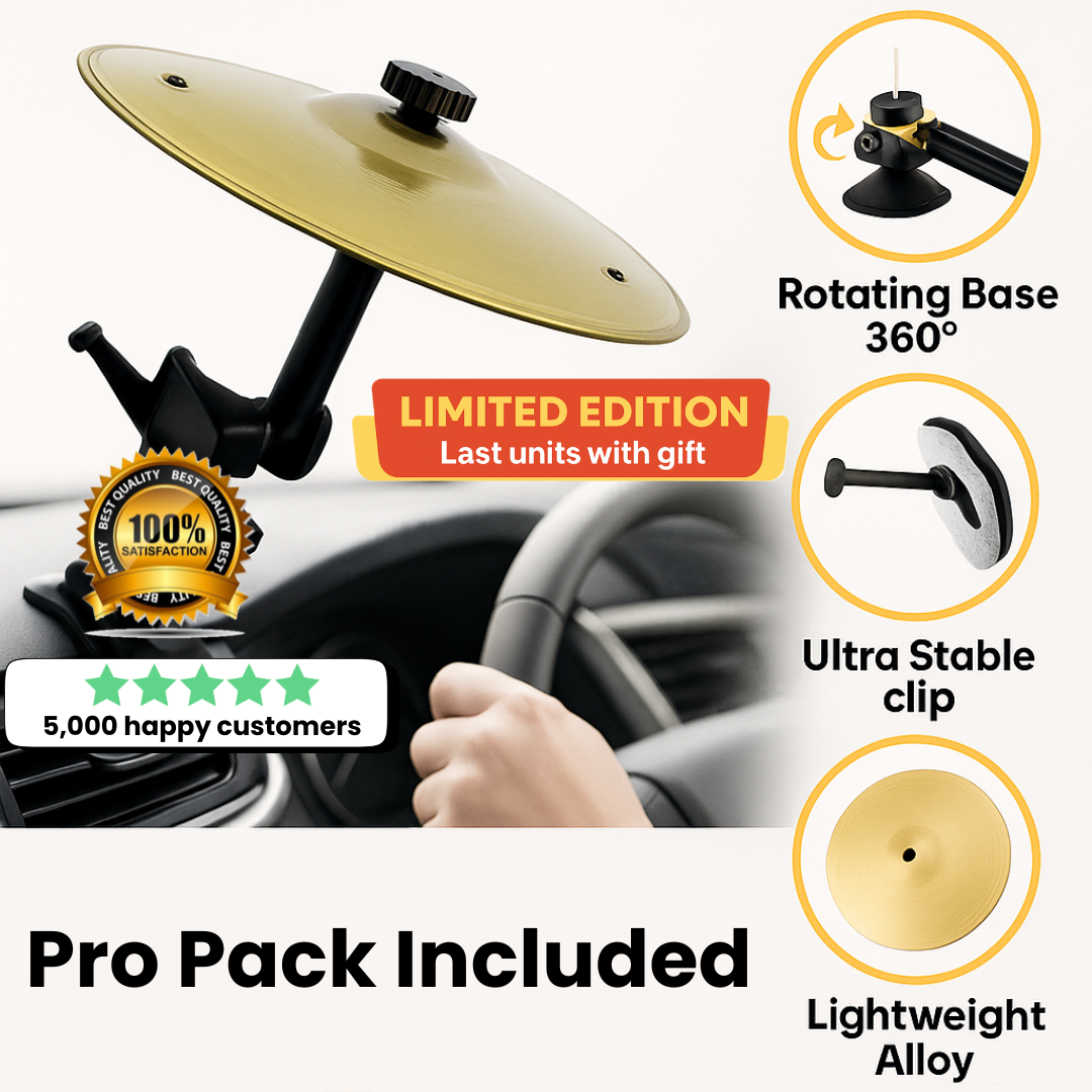 Mini Drum Cymbal for Car