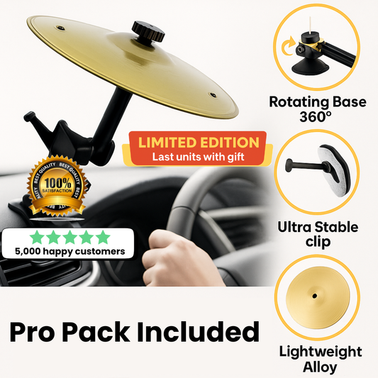 Mini Drum Cymbal for Car